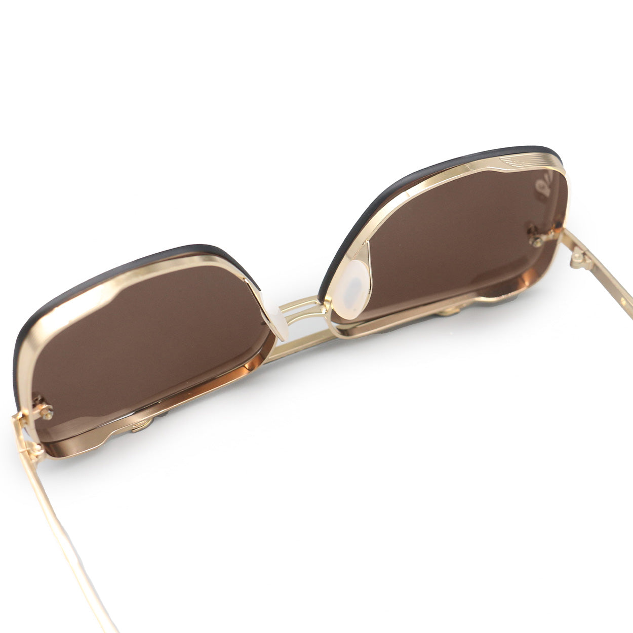 Bella Mirrored Bronze Aviator Sunglasses - Tangle-Free, Polarized, UV Protection for Men & Women - Perfect for Driving, Beach, and Outdoor Activities