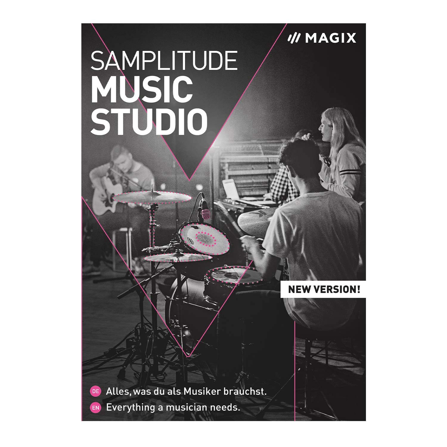 MAGIX Samplitude Music Studio - Professional Music Production Software for PC [Download] - Perfect for Recording, Mixing & Mastering Tracks
