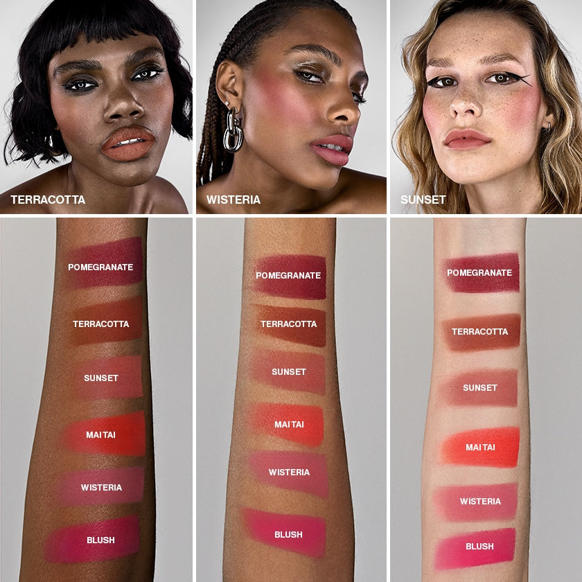 Smashbox Halo Cream Cheek & Lip Tint - Long-Lasting Blush & Lip Color for Natural Glow | Perfect for Everyday Makeup & On-The-Go Touch Ups