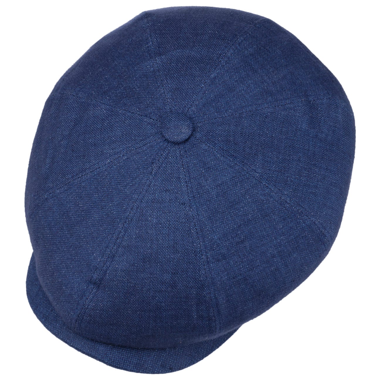 Stetson Hatteras Classic Linen Flat Cap for Men - Breathable Summer Hat for Golf, Fishing & Outdoor Activities