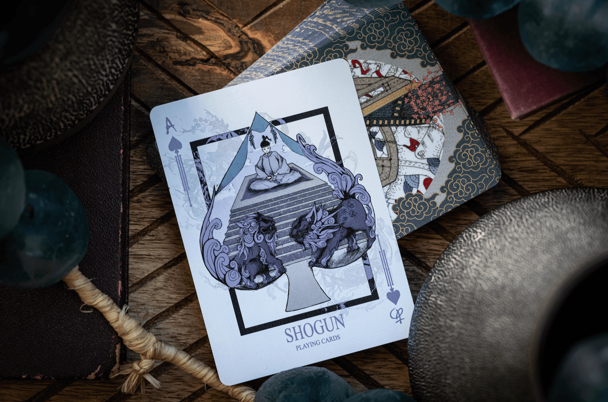 Shogun Playing Cards Edo Edition - Premium Japanese-Themed Deck for Card Games, Magic Tricks & Collectors | Perfect for Poker, Blackjack & Gift Giving