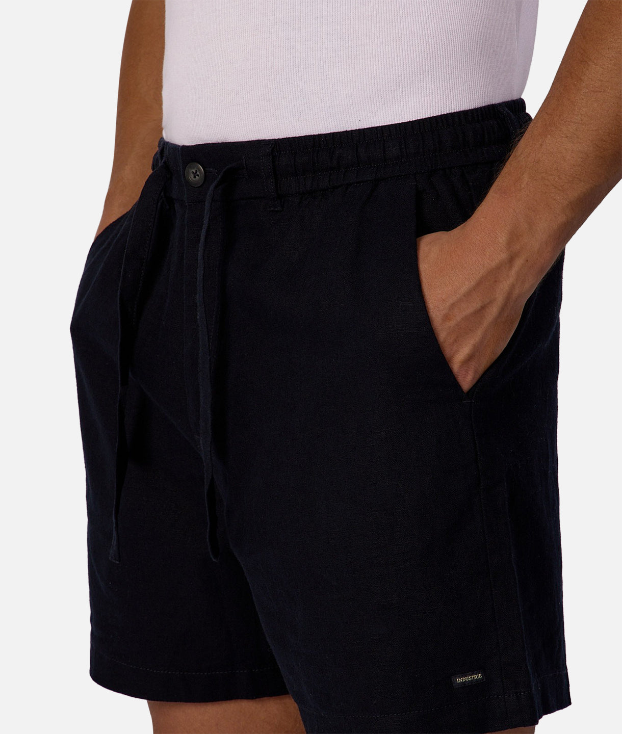 Premium Linen Shorts for Men - Dark Navy 24