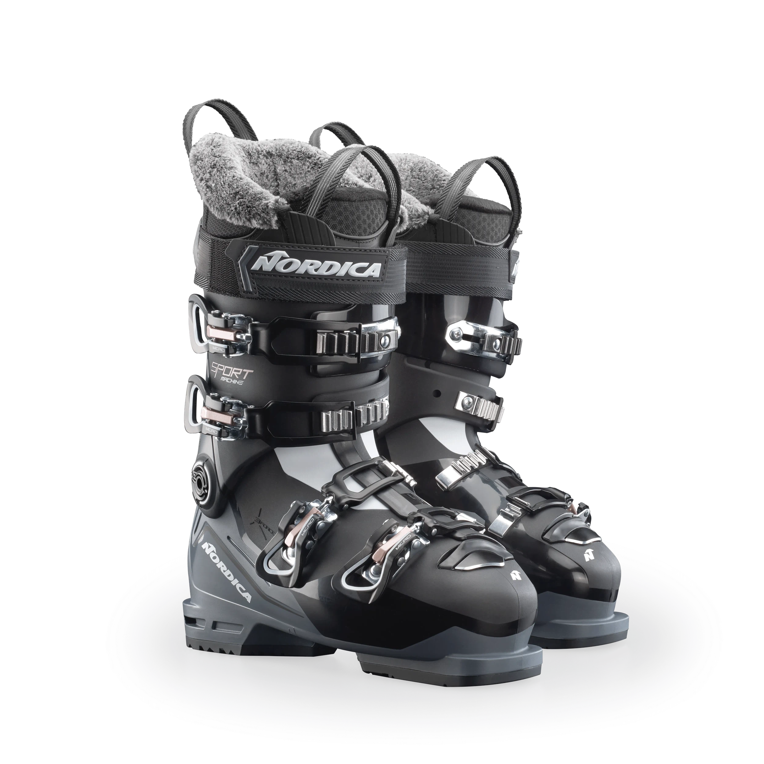 Nordica Sportmachine 3 75 W Ski Boots 2025 - Women's All-Mountain Performance Ski Boots for Comfort & Control - Perfect for Alpine Skiing & Freeride Adventures