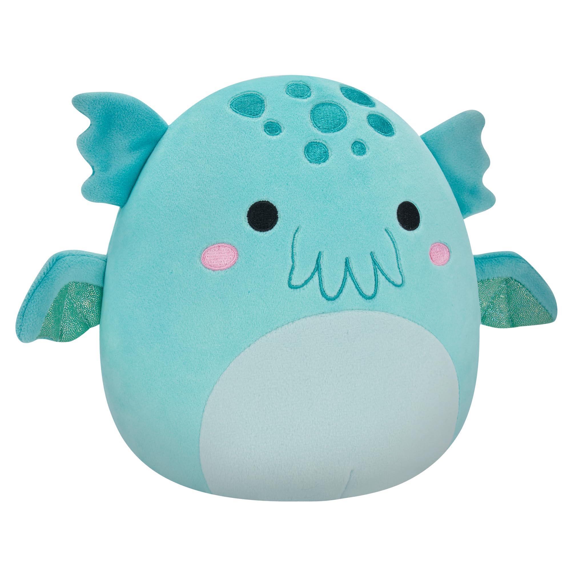 Squishmallows REI Cthulhu Plush Toy - 8 Inch Soft Stuffed Animal Figure for Kids & Collectors | Cute Cthulhu Squishy Pillow for Bedroom Decor, Gaming Room, and Stress Relief
