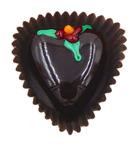 Chocolate with Cherry Flower