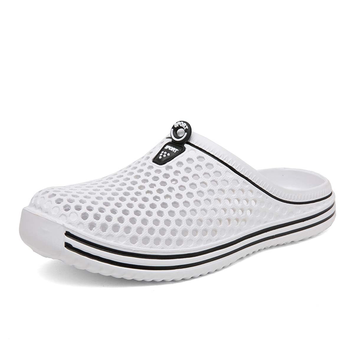 **HYDLONGR Men's & Women's Lightweight Breathable Non-Slip Garden Shoes - Quick-Drying Beach Sandals, Water Play Slippers, Clogs & Mules for Outdoor, Gardening, Beach & Pool Use**