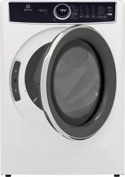 Electrolux ELFG7537AW 8.0 Cu. Ft. 27 Inch White Gas Dryer - Perfect for Large Laundry Loads in Homes & Apartments