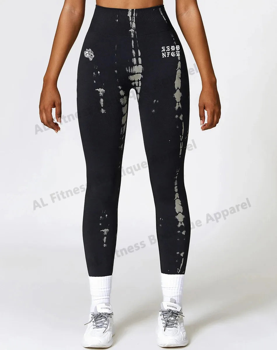 Darc Women's High Waist Yoga Leggings - SHE Darc Gym Fitness Pants for Women, Tight Workout Sportswear, Elastic Waistband for Running, Yoga & Gym Training