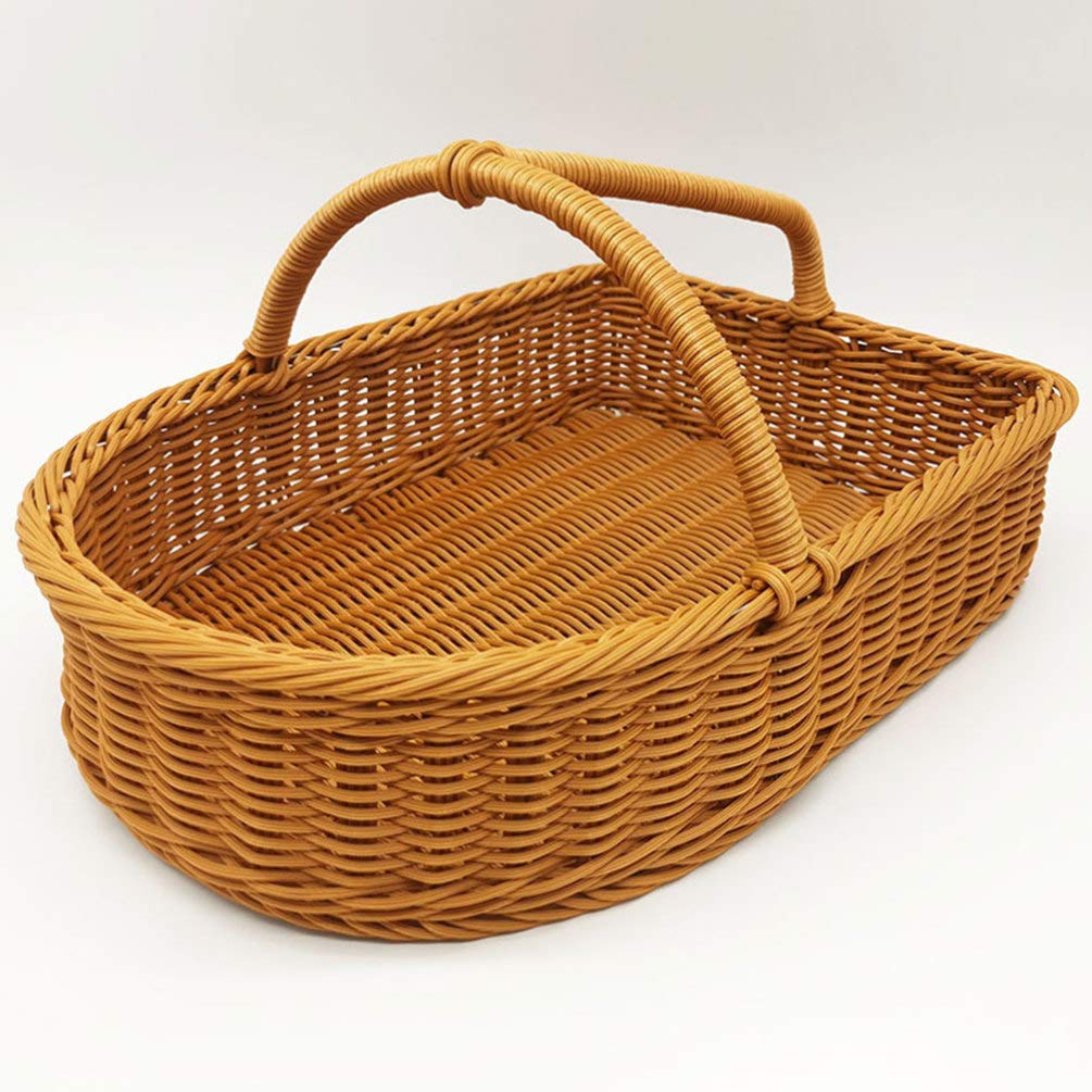 Hemoton Storage Baskets - Decorative Woven Cube Bins for Organizing Slippers, Snacks & Sundries | Multipurpose Cloth Storage Containers for Home, Office & Bedroom Decor