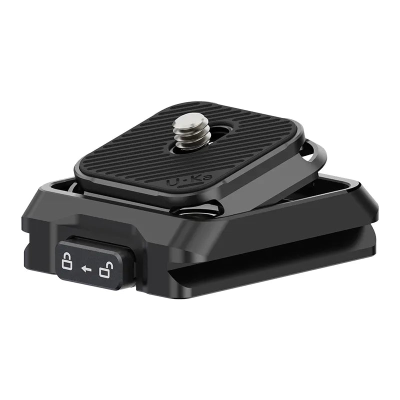 Ulanzi Uka Quick Release Plate and Base Kit C007 - Compatible with DSLR, Mirrorless Cameras - Perfect for Vlogging, Photography & Video Shooting