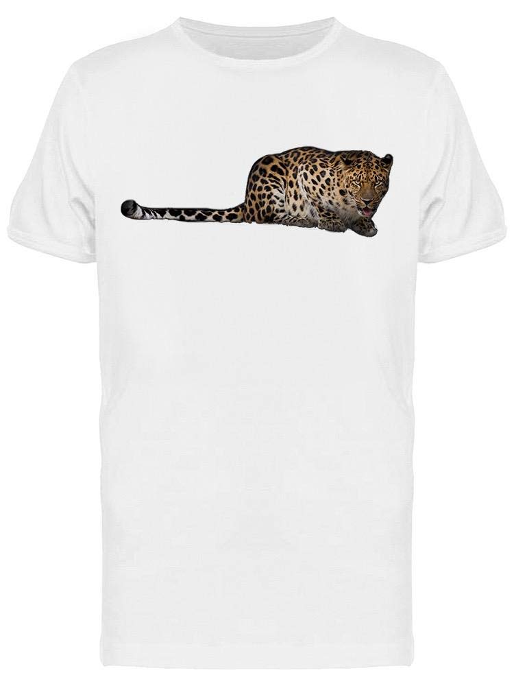 Smartprints Leopard Print Long Tail T-Shirt for Men - Stylish & Comfortable Casual Wear for Everyday Outfits