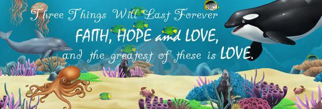 Ocean VBS Banner - High-Quality Vinyl Church Banner for Vacation Bible School, Sunday School, and Outdoor Events - Durable, Weatherproof, and Customizable