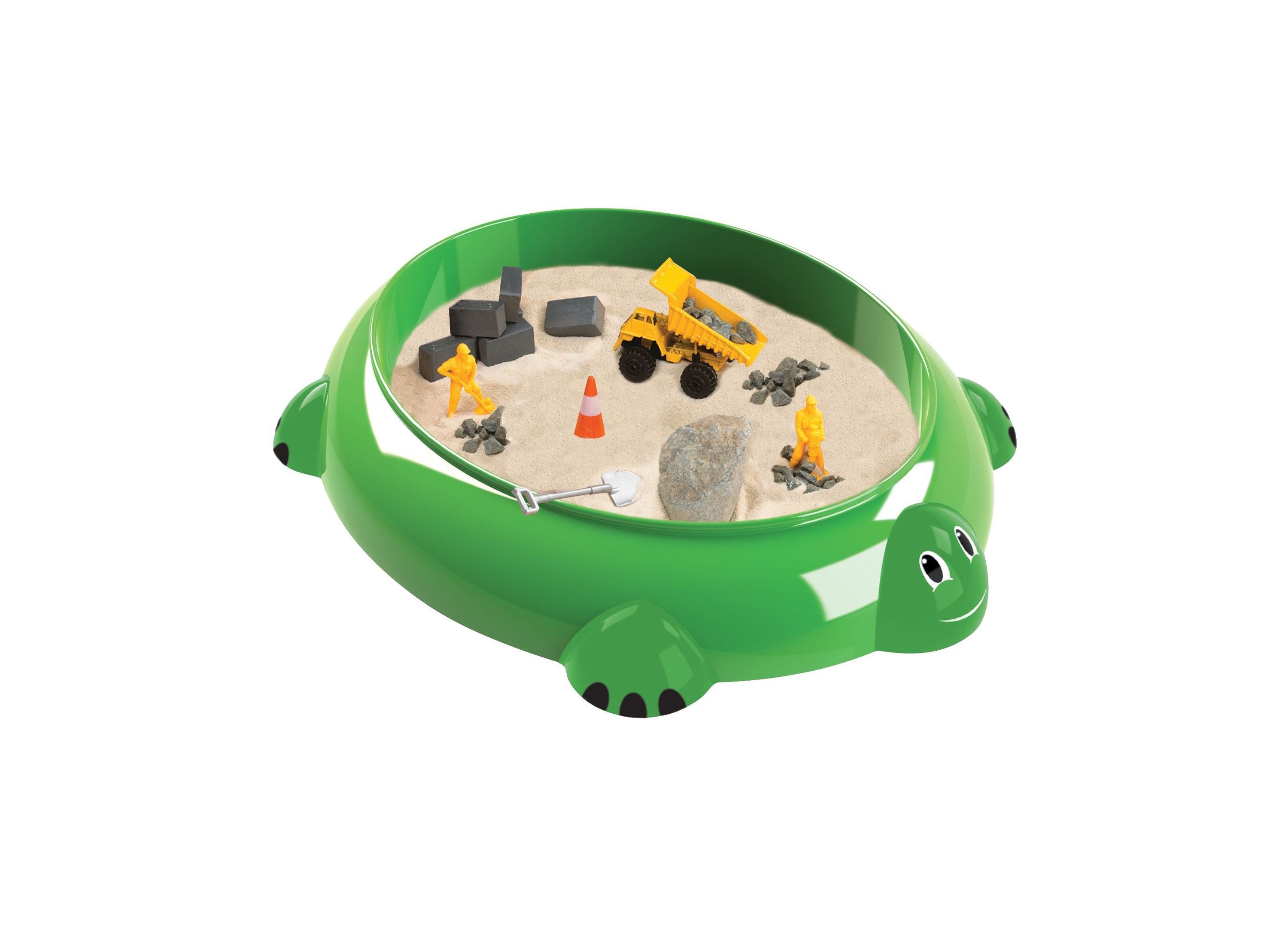 Be Good Company Sandbox Critters Tabletop Play Set - Sea Turtle Figurine for Kids, Educational Ocean Animal Toy for Indoor & Outdoor Play - Perfect for Sandbox, Beach, and Classroom Activities