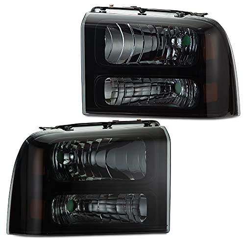 Smoky lens Black Housing Amber Reflector