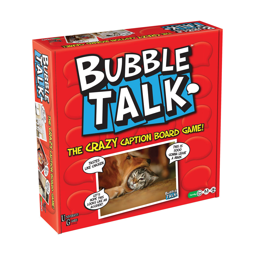 Bubble Talk Family Caption Board Game - Fun Party Game for Kids & Adults by University Games - Perfect for Family Game Nights & Social Gatherings