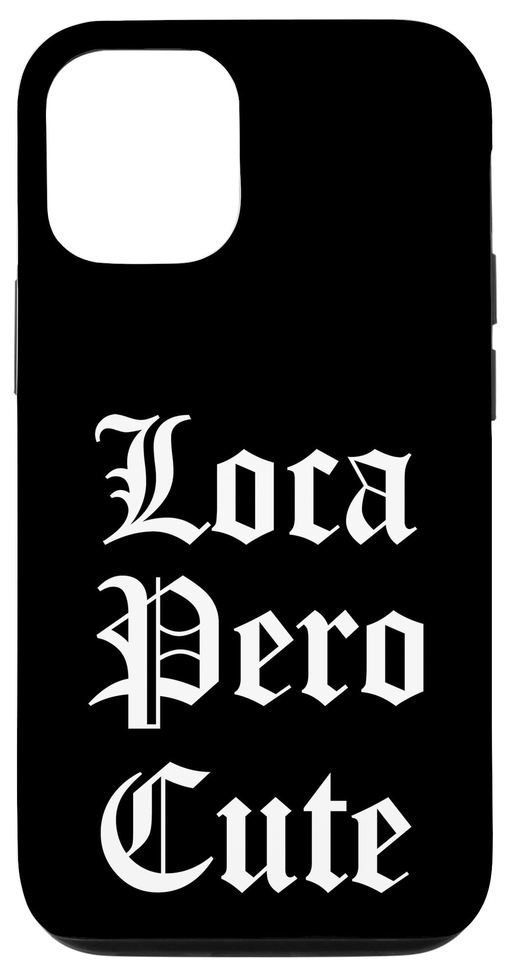 iPhone 12/12 Pro Case - Vintage Old English Style with Secure Grip | Trendy Protective Cover for School, Work & Everyday Use