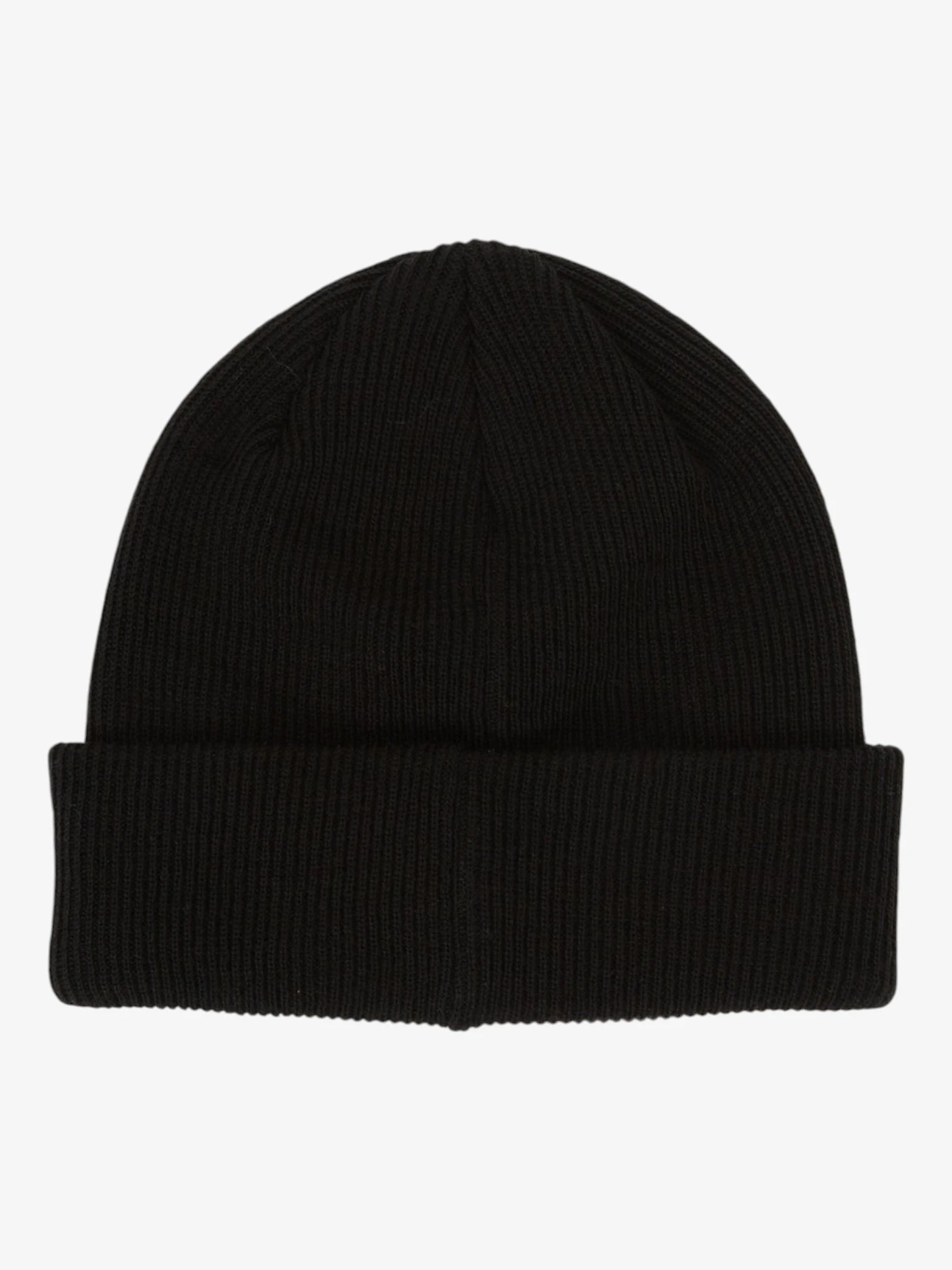 DC Label Black Snow Beanie - Winter Warm Knit Hat for Men & Women - Perfect for Skiing, Snowboarding & Outdoor Activities