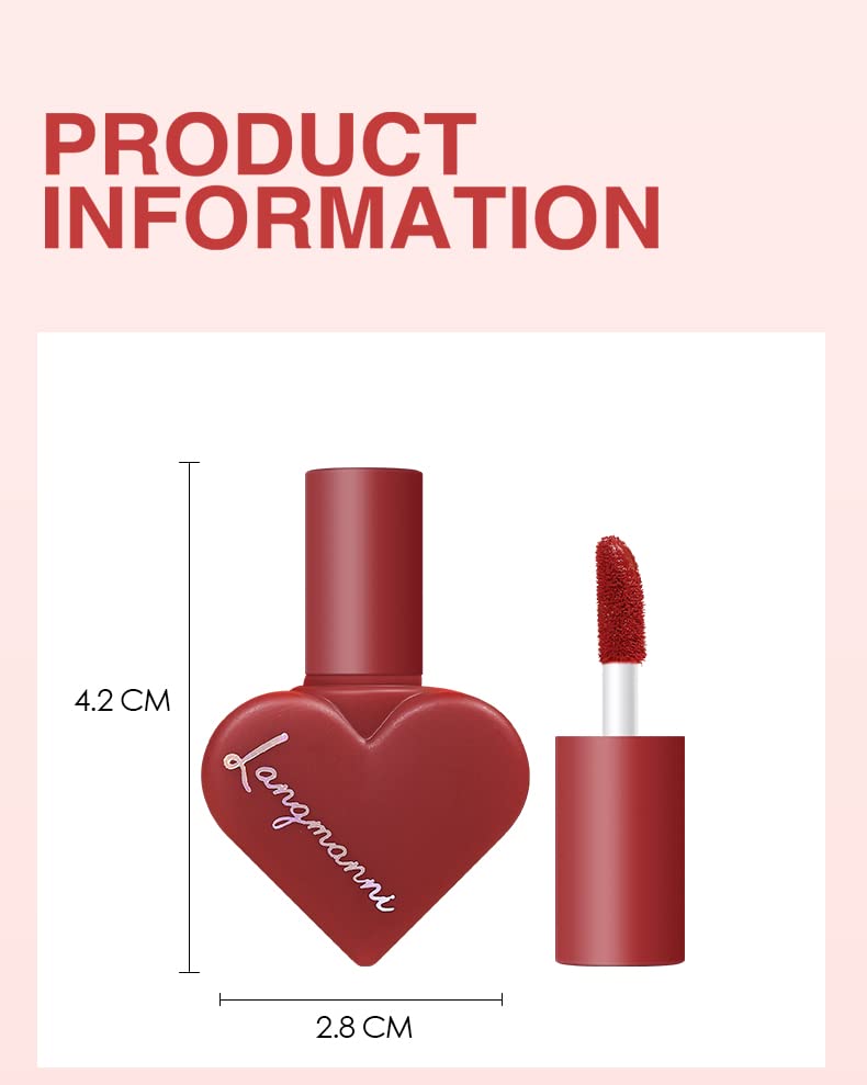12 Colors Matte Velvet Lip Gloss Set - Waterproof Long-Lasting Liquid Lipstick, Non-Stick Cup Heart Shaped Lip Makeup Kit | Perfect for Daily Wear, Parties, and Gifts for Women & Girls