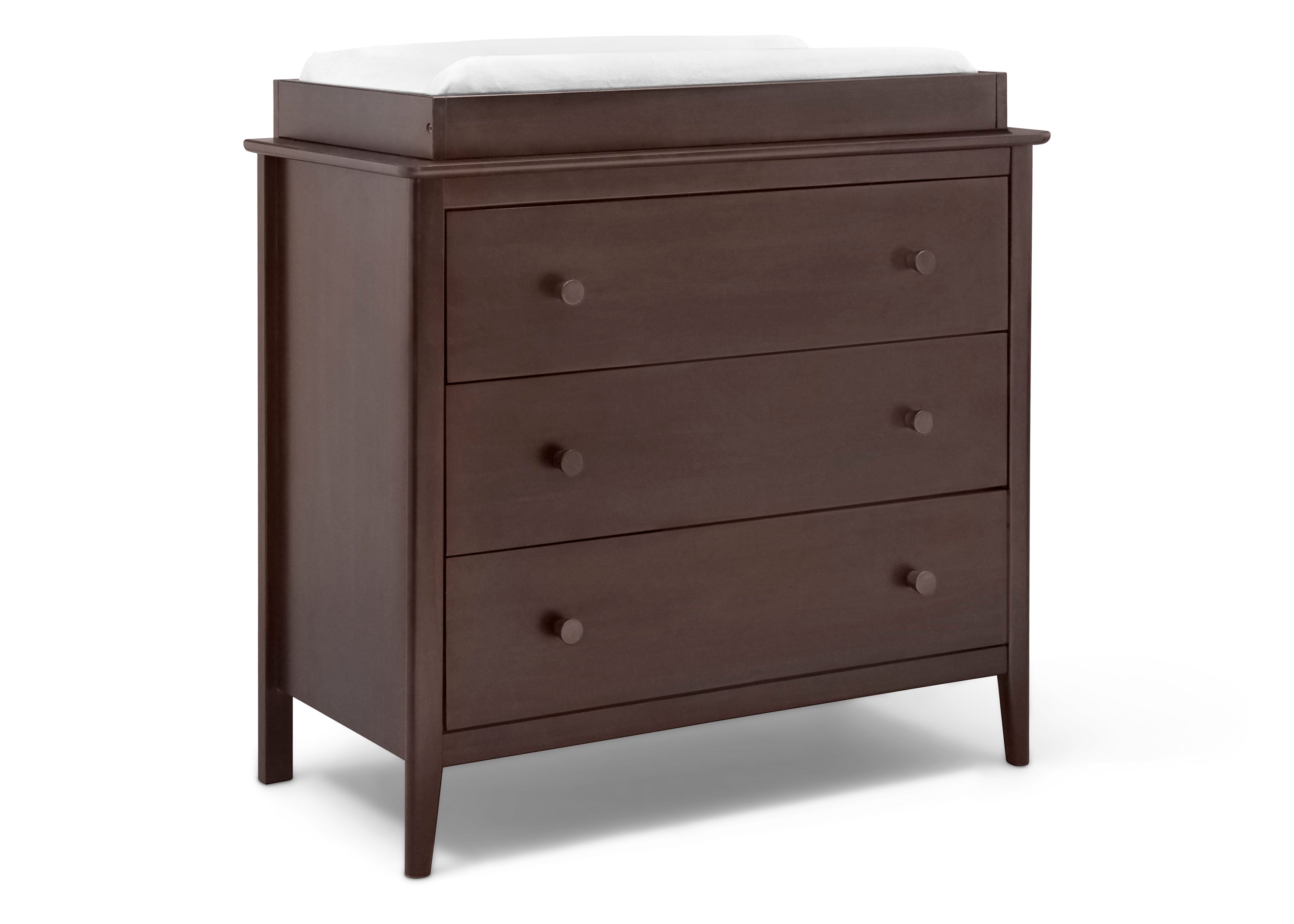 Casey 3 Drawer Dresser - Wooden Bedroom Chest of Drawers for Storage | Perfect for Bedroom, Nursery, or Closet Organization