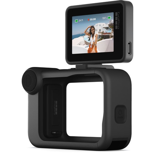 GoPro Display Mod for HERO8 & HERO9 Black - LCD Touch Screen Accessory for Vlogging, Live Streaming & Action Photography