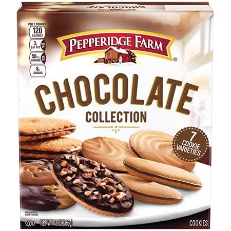 Pepperidge Farm Chocolate Collection Cookies - Pack of 6 (13 oz Each) | Gourmet Chocolate Cookies for Parties, Gifts & Snacking