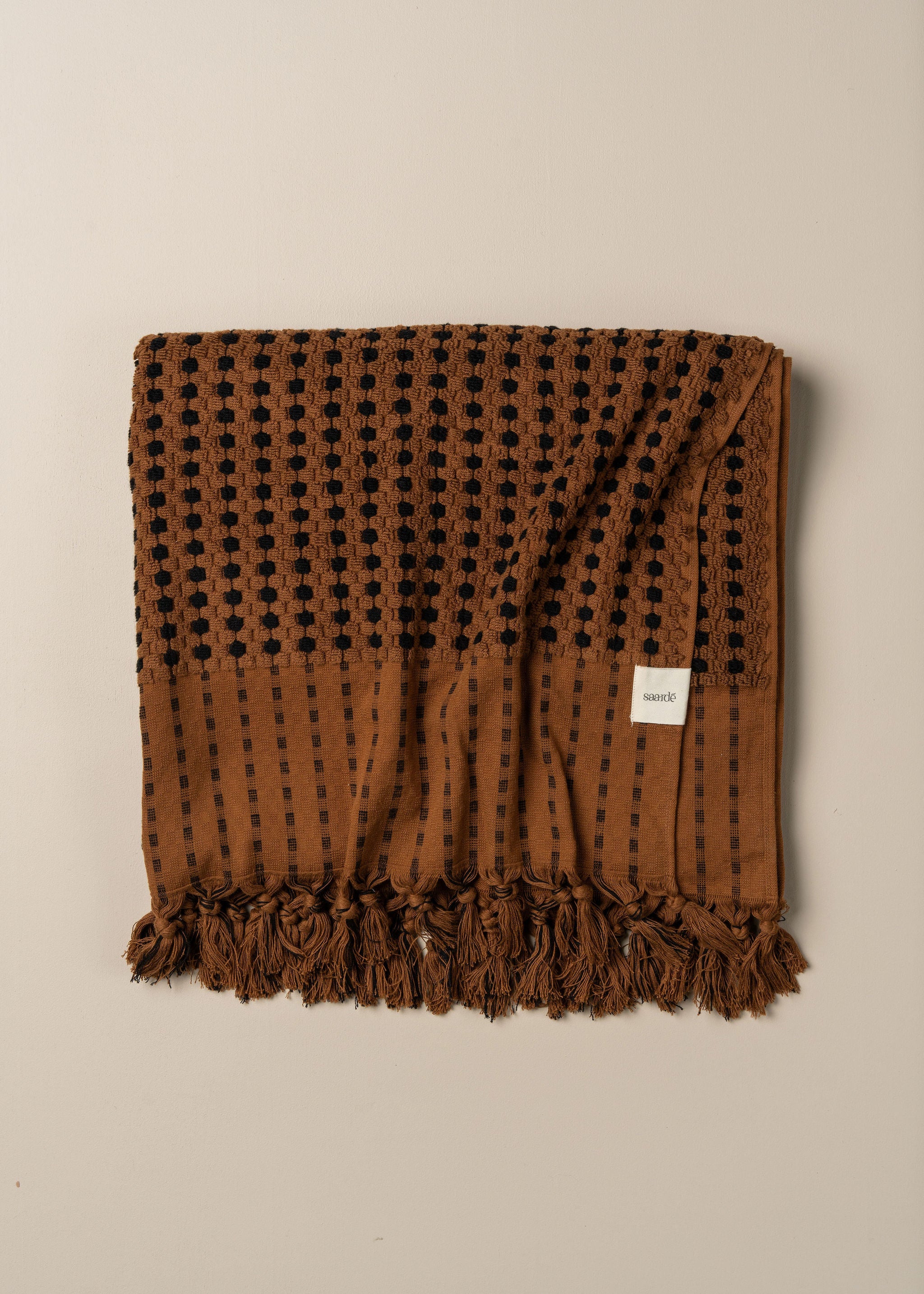 Organic Chickpea Bath Sheet Collection - Super Soft & Absorbent Chocolate/Black Bath Towel for Spa, Gym & Luxury Home Use