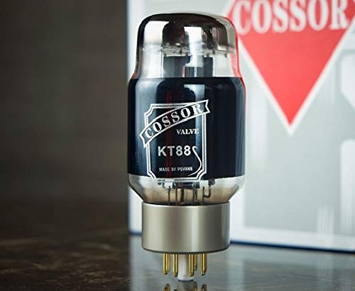 4 Matched Quad Carbon Coated PSVANE Cossor KT88 Vacuum Tubes - Premium Audio Amplifier Tubes for Hi-Fi Systems, Guitar Amps & Tube Preamps - Perfect for Audiophiles & Musicians