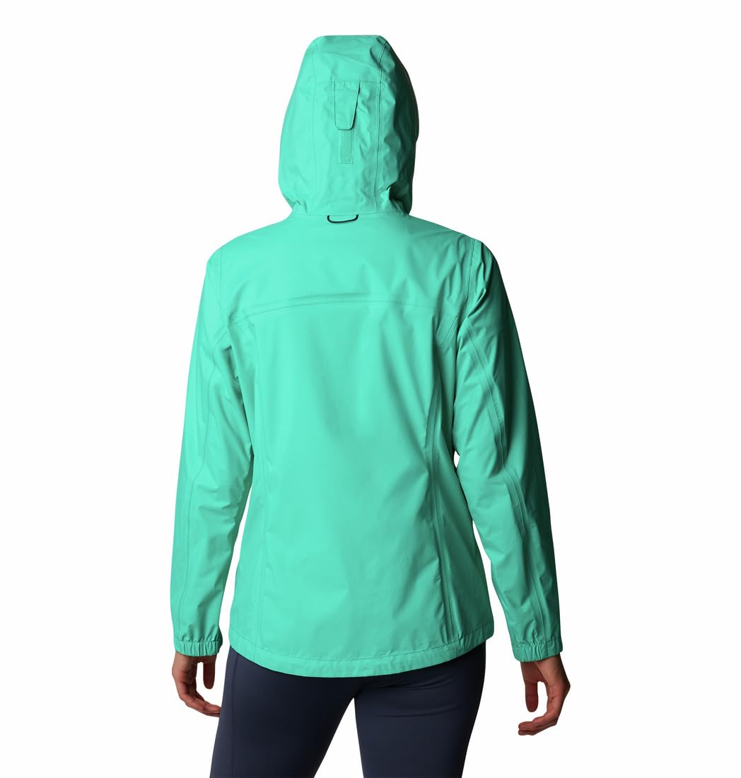 Columbia Women's EvaPOURation Jacket - Lightweight Waterproof Raincoat for Hiking & Outdoor Activities | Windproof Travel Jacket with Breathable Technology