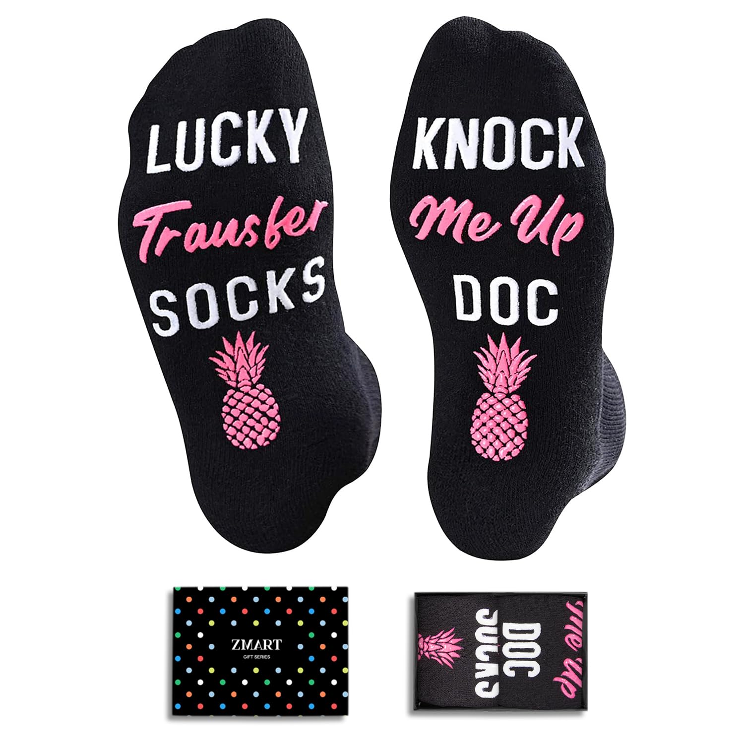 Zmart Pregnancy Gifts for Women - Comfortable Maternity Socks for Expecting & New Moms | Hospital Labor, Postpartum Recovery & Relaxation Gift