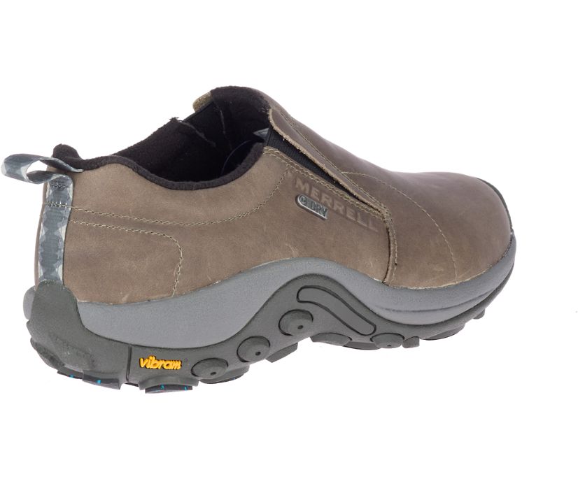 Merrell Men's Jungle Moc Leather Waterproof Hiking Shoes - Slip-Resistant & Comfortable for Outdoor Adventures, Winter Walking & Casual Wear