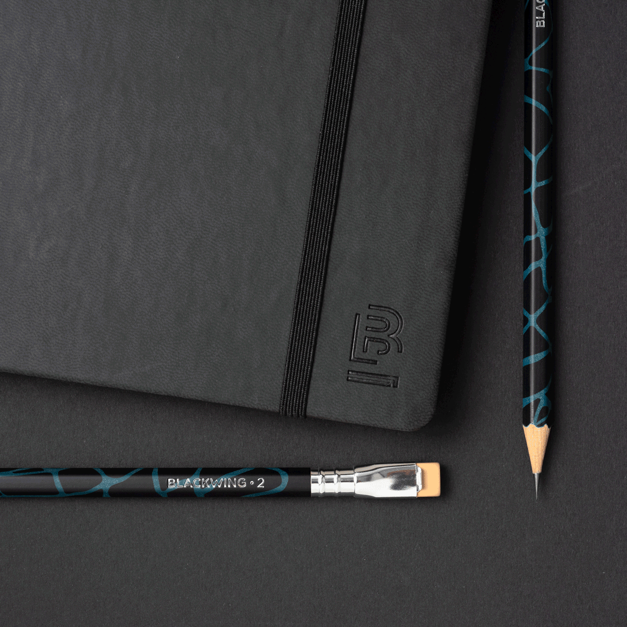 Premium Blackwing Volume 2 Pencils - Set of 12 Wooden Graphite Writing Tools for Artists, Writers & Professionals - Perfect for Sketching, Journaling & Office Use