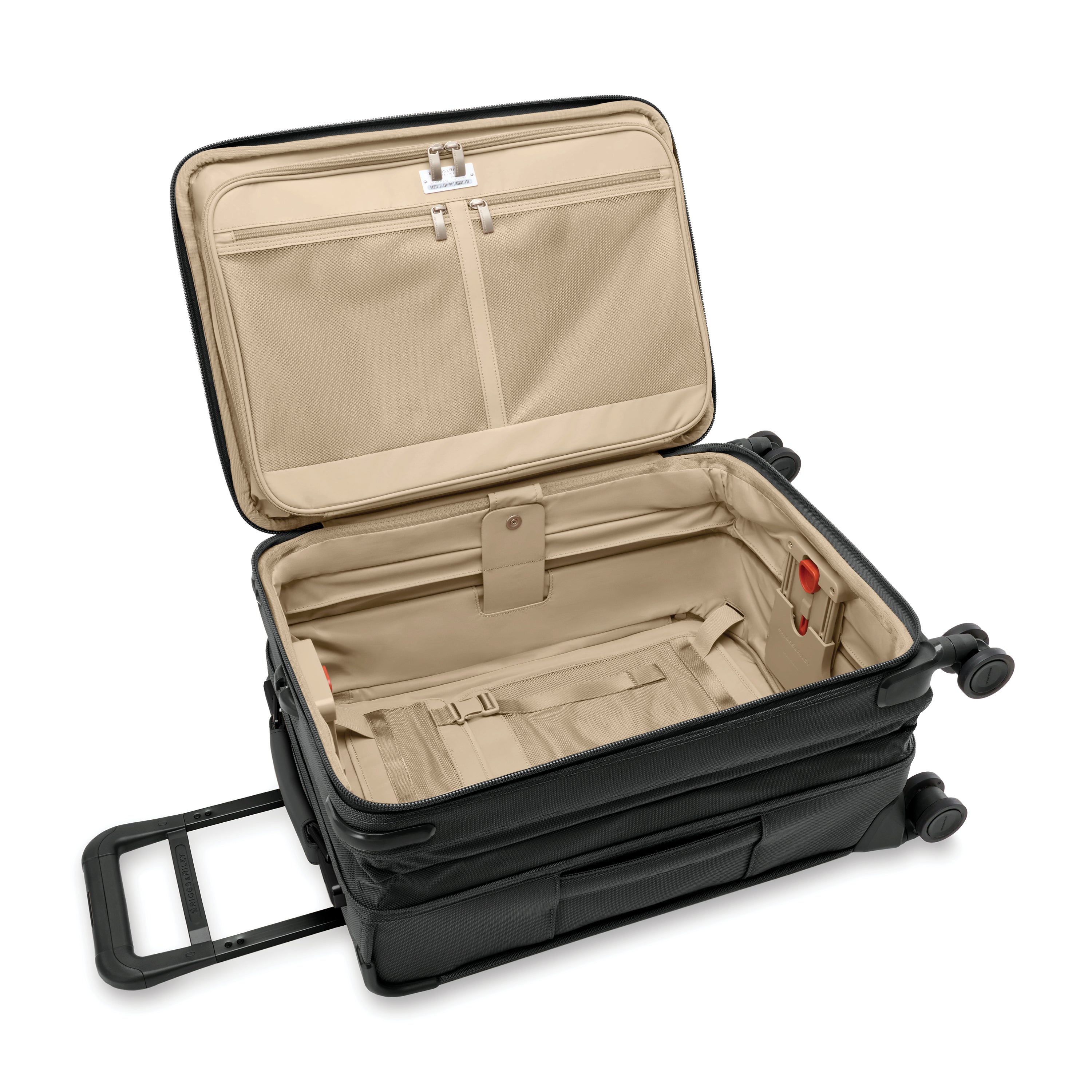Briggs & Riley Baseline Essential Carry On Spinner Luggage - Lightweight Expandable Suitcase for Business Travel & Weekend Getaways | TSA Lock & Durable Polycarbonate Shell