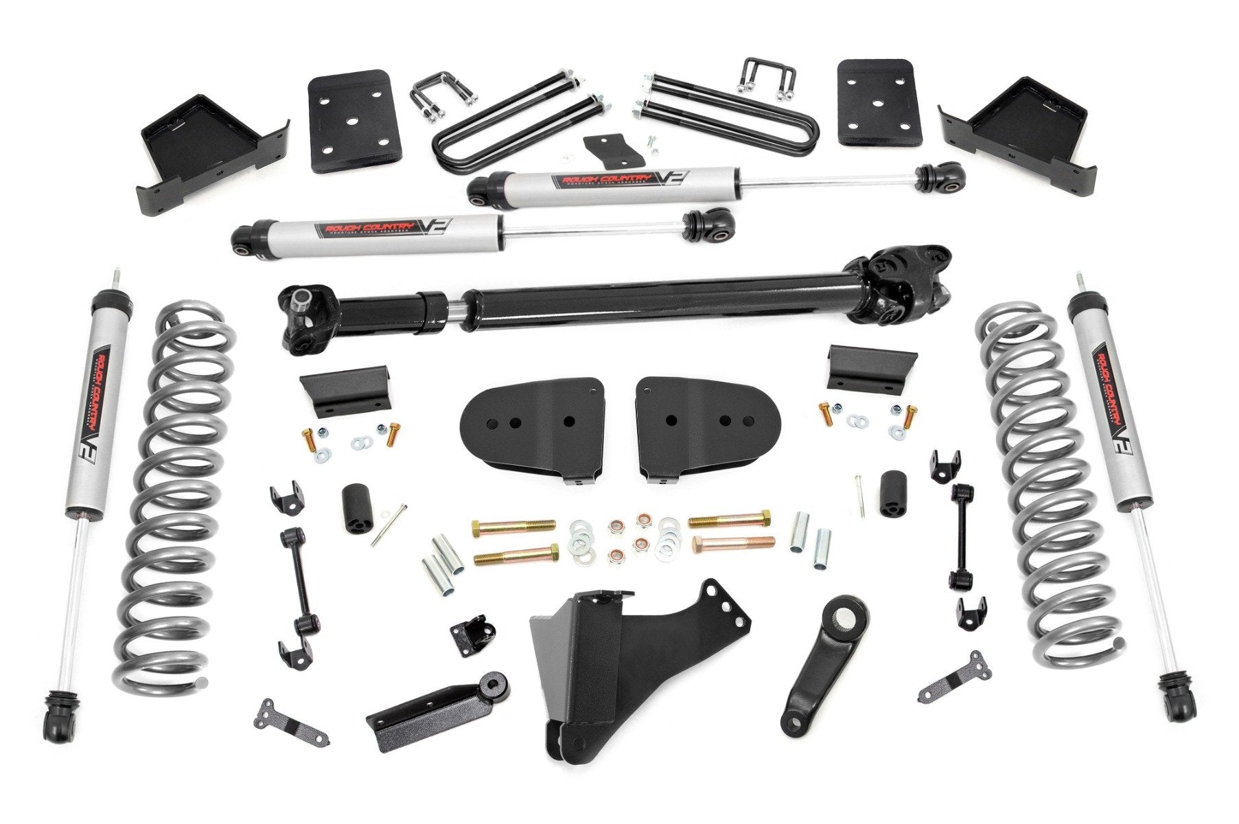 6 Inch Lift Kit for Ford F-250/F-350 Super Duty 4WD (2023-2025) - Heavy Duty Suspension System with OVLDS & D/S Technology | Off-Road Adventure & Truck Customization Upgrade