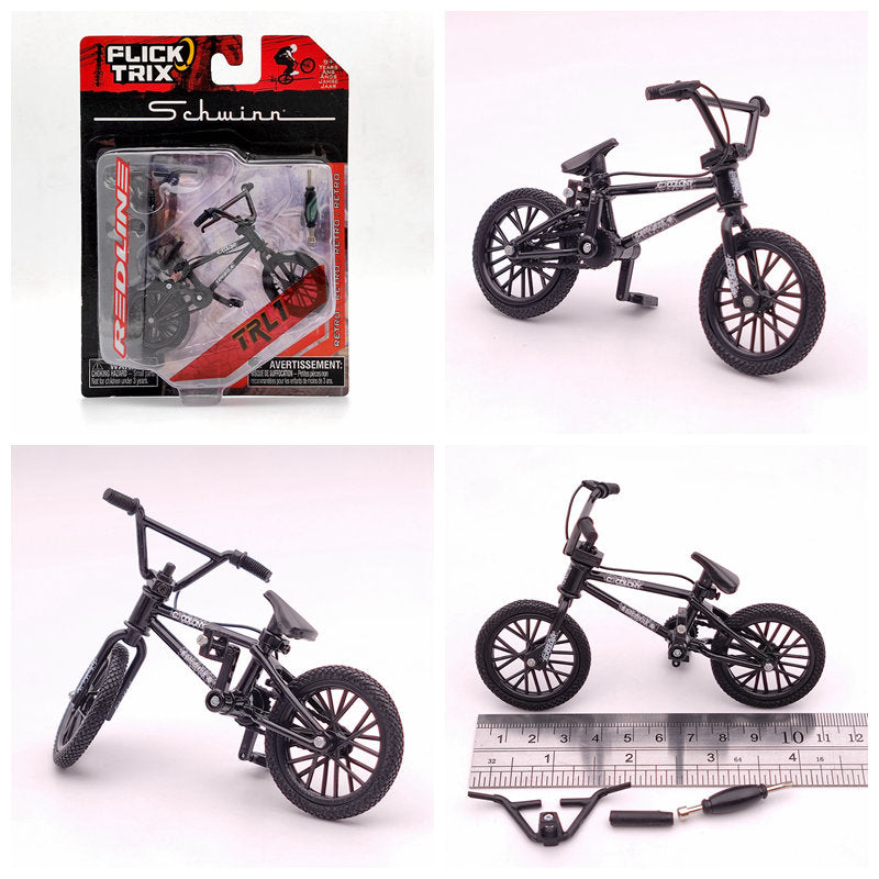 Premium Finger Bike FLICK TRIX Mini BMX Diecast Model Toy - Collectible Miniature Bicycle for Kids & Adults - Perfect for Office Desk Decor, Stress Relief, and Gift Giving
