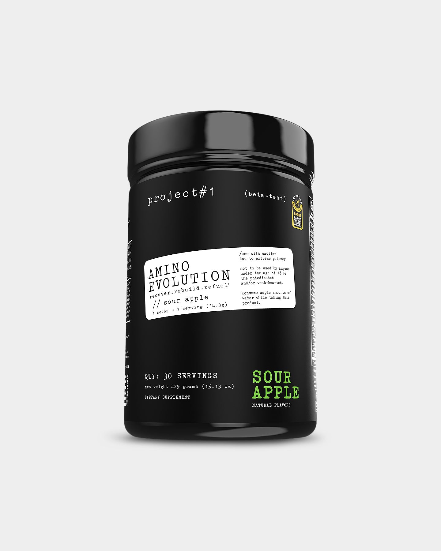 Project#1 Nutrition Amino Evolution - Premium Amino Acid Supplement for Muscle Recovery & Performance - Ideal for Athletes, Bodybuilders & Fitness Enthusiasts
