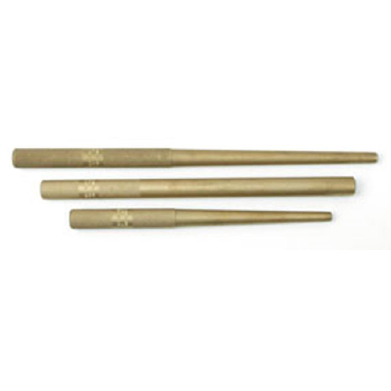Mayhew 61365 3-Piece Extra Long Brass Punch Set - Perfect for Automotive, Metalworking & DIY Projects