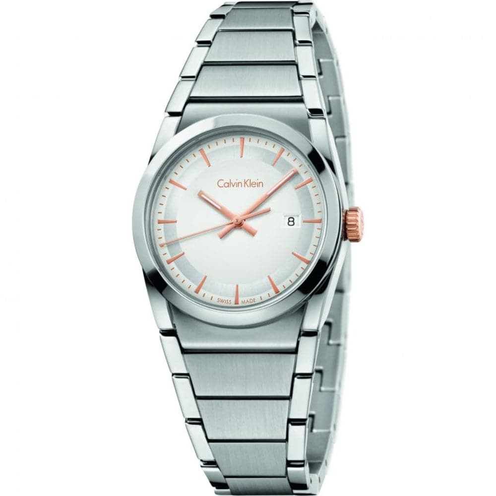 Calvin Klein Women's K6K33B46 Step Watch - Elegant & Stylish Timepiece for Everyday Wear, Office & Special Occasions