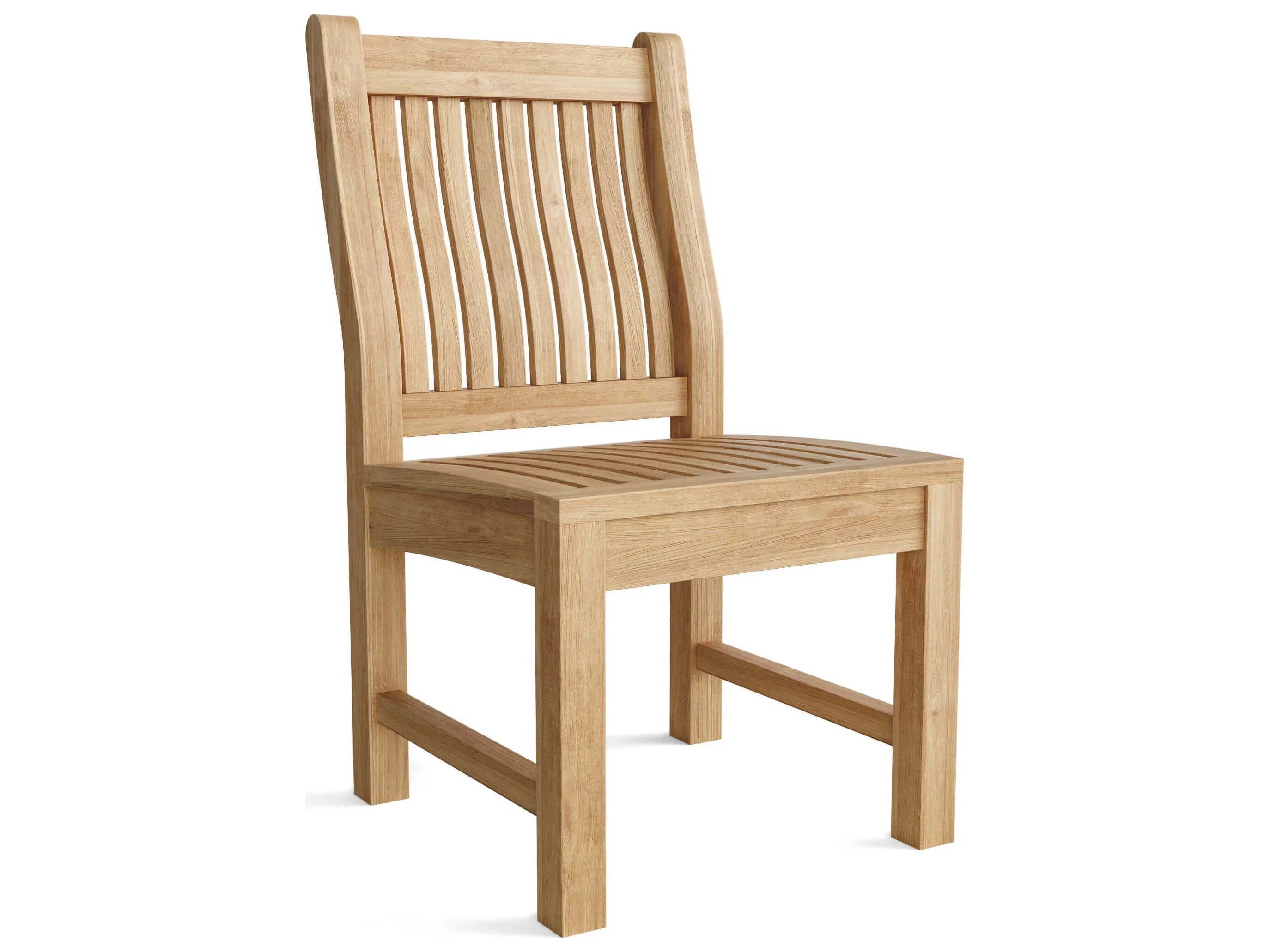 Anderson Teak 5-Piece Outdoor Bistro Table Set with Chairs - Patio Dining Furniture for Garden, Deck, or Poolside Use
