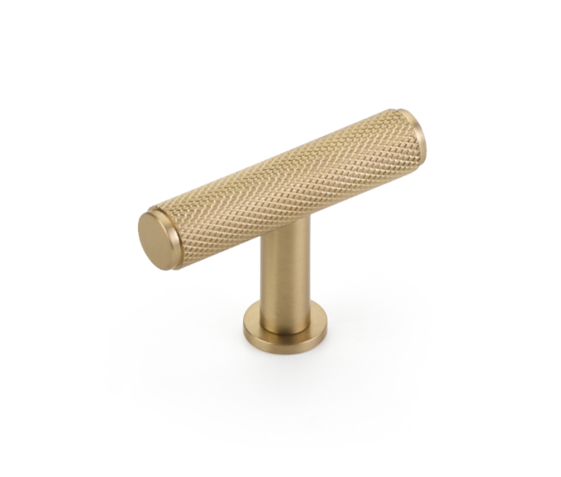 Champagne Bronze Knurled Drawer Pulls & Cabinet Knobs with Optional Backplate - Elegant Hardware for Kitchen Cabinets, Dressers & Furniture Upgrades