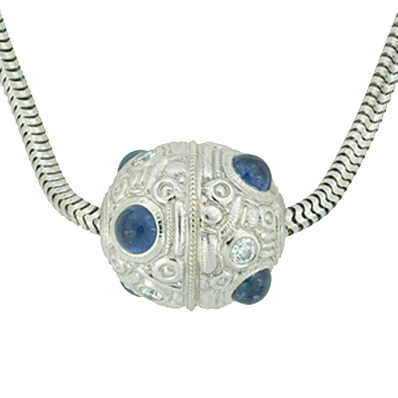 Alex Sepkus Sterling Silver Ball Pendant Necklace for Women - Elegant Minimalist Jewelry Gift for Birthday, Anniversary & Special Occasions
