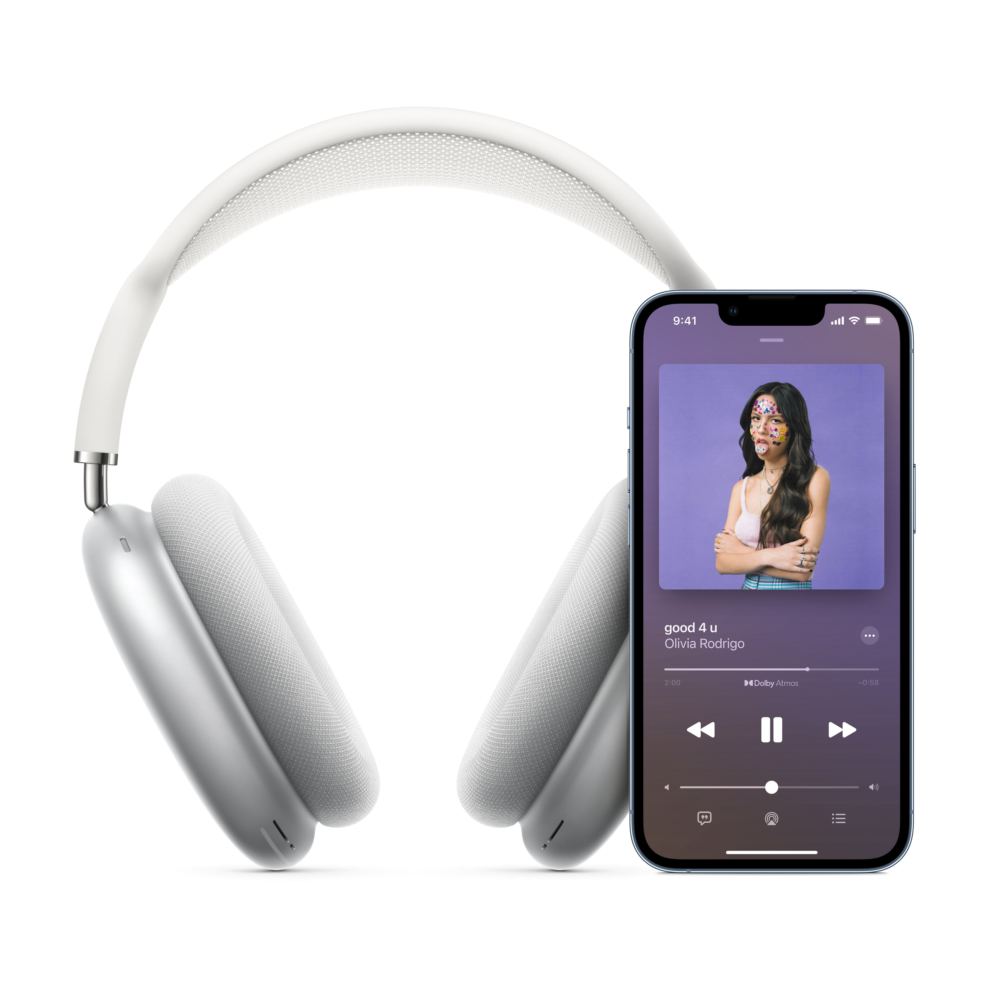 Apple AirPods Max Wireless Over-Ear Headphones - Space Gray | Active Noise Cancelling, Transparency Mode, Spatial Audio | Perfect for Travel, Workouts & Home Entertainment