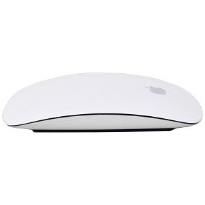 Apple Magic Mouse A1296 - Wireless Bluetooth Mouse with Laser Tracking, Rechargeable (Renewed) - Perfect for MacBook, iMac & Office Work