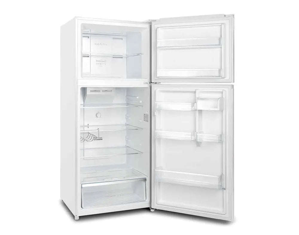 CHiQ CTM410NW 410L Top Mount Refrigerator - Energy Efficient, Frost-Free, Spacious Design for Kitchen, Office, or Dorm Room Use