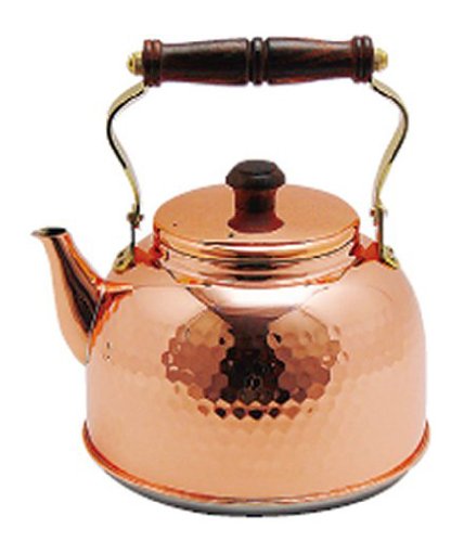 Premium IH-3517 Copper Hammered Electromagnetic Kettle - 0.7 Gallon (2.3L) Fast Boiling Electric Tea Kettle for Home, Office & Kitchen Use - Perfect for Tea, Coffee & Hot Beverages
