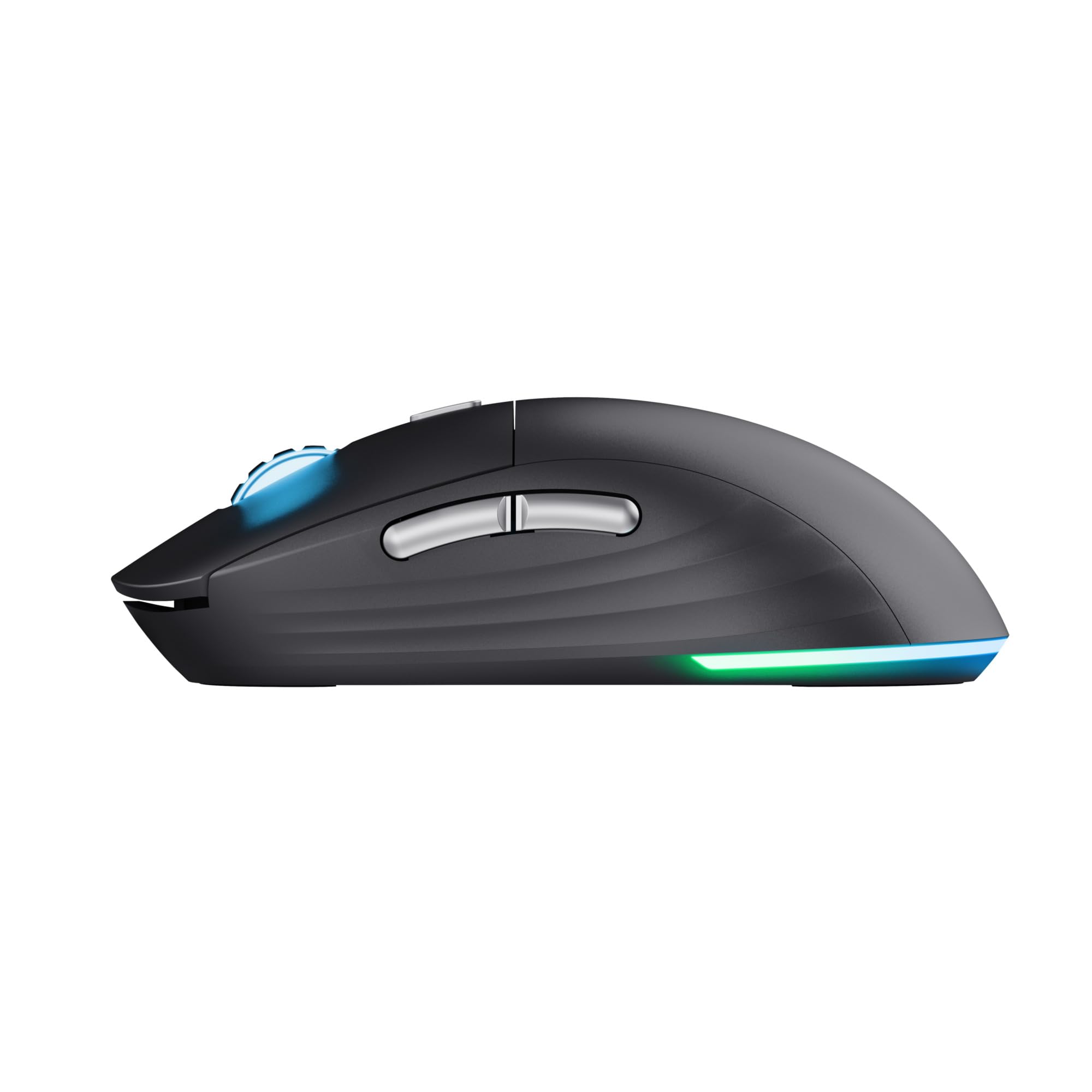 Trust GXT 926 Redex II Wireless Gaming Mouse - 2.4GHz, 65 Hours Battery Life, Kailh Switches, 10000 DPI, 6 Programmable Buttons, Rechargeable for PC/Laptop (Black) - Perfect for FPS, MOBA & MMO Gaming