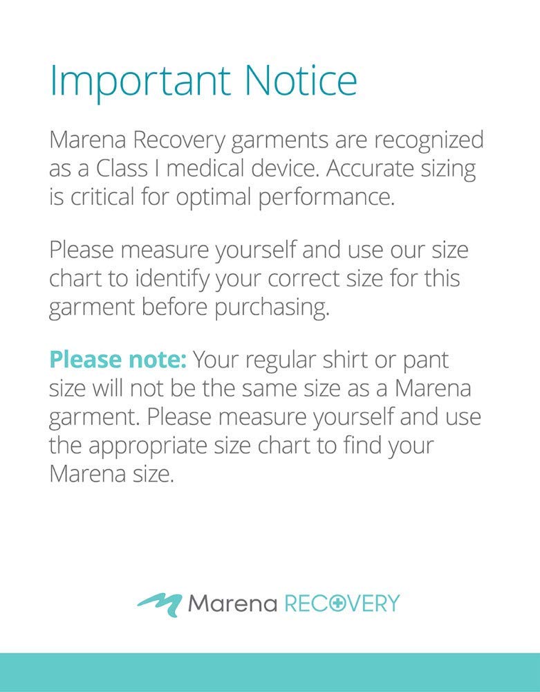 MARENA SFBHA2 Post-Surgical Shapewear for Women - High Back Support Girdle, No Closure Bikini-Length - Ideal for Recovery After Surgery, Maternity & Everyday Comfort