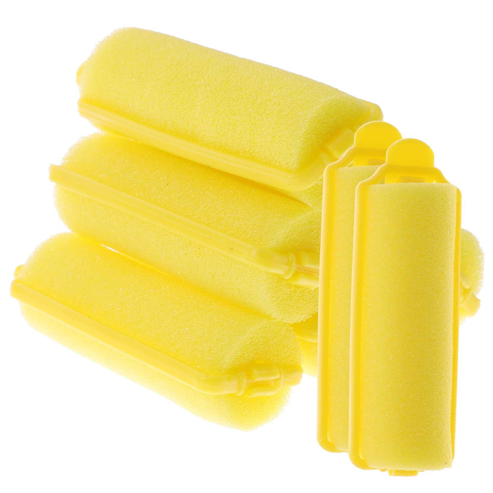 Beavorty 24PCS Sponge Hair Curlers for Long Lasting Waves, Retro Rolls & Air Bangs - Professional Salon & DIY Home Hairstyling Kit for Women & Girls (Perfect for Parties, Weddings & Daily Styling)