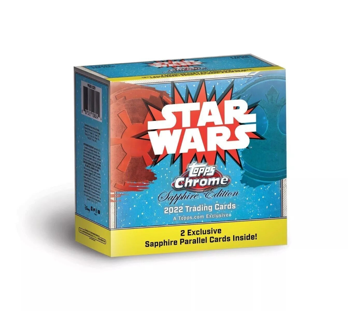 2022 Topps Chrome Star Wars Sapphire Edition Trading Cards - Limited Collector's Edition for Fans & Investors | Perfect for Display, Gifts, and Card Game Collections