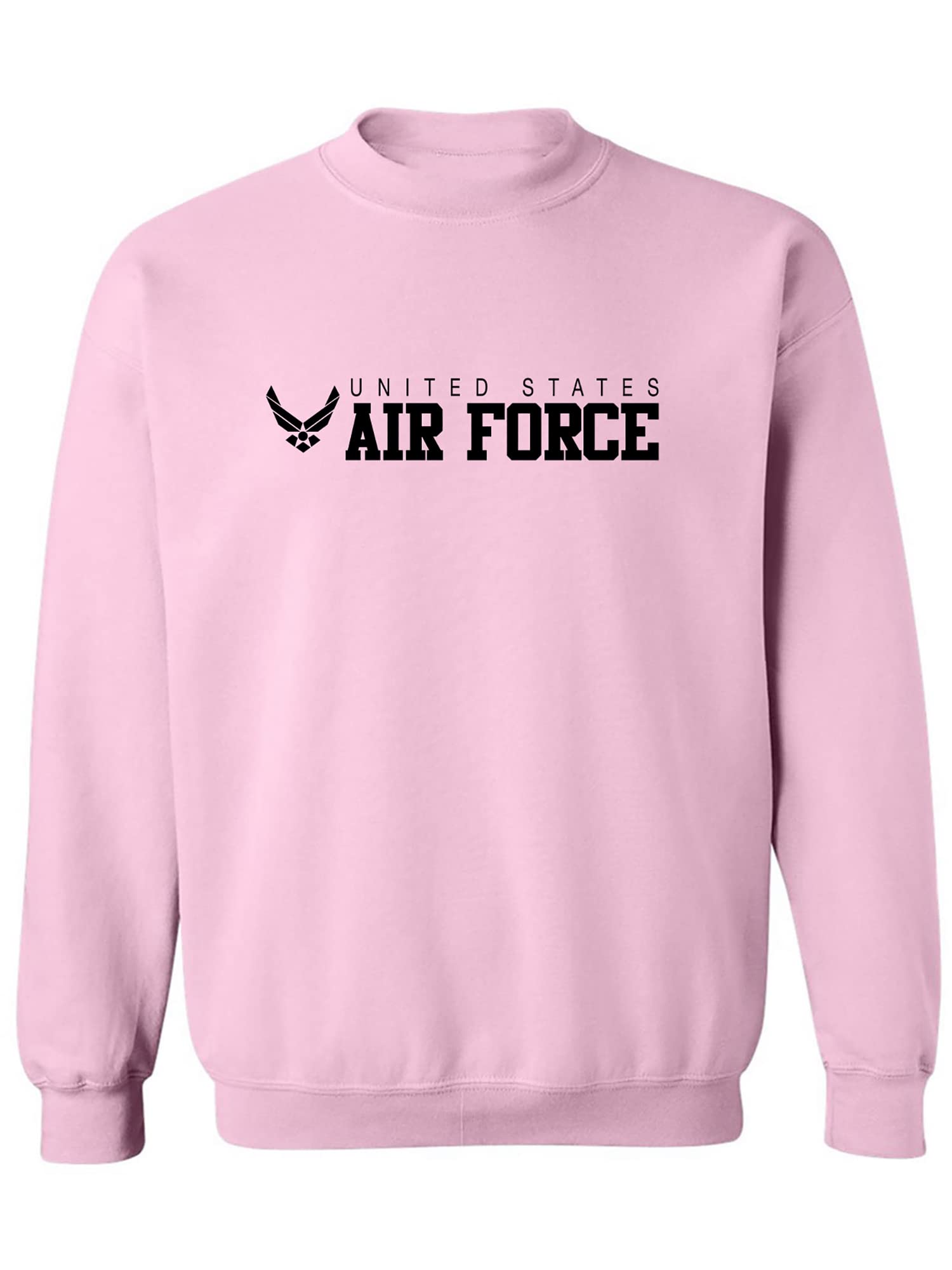 Zerogravitee USAF Air Force Crewneck Sweatshirt | Military-Inspired Pullover | Comfortable Casual Wear for Men & Women | Perfect for Veterans Day, Military Appreciation & Everyday Use