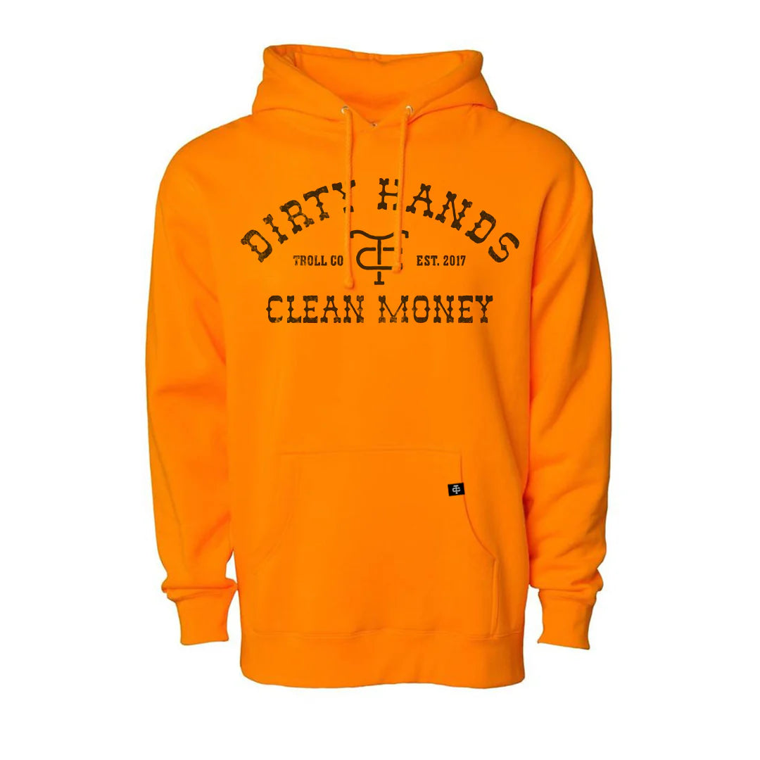Troll Co DHCM Frontier Hoodie - Men's & Women's Pullover Sweatshirt | Warm Fleece Lined for Outdoor & Casual Wear | Perfect for Hiking, Camping, and Everyday Comfort